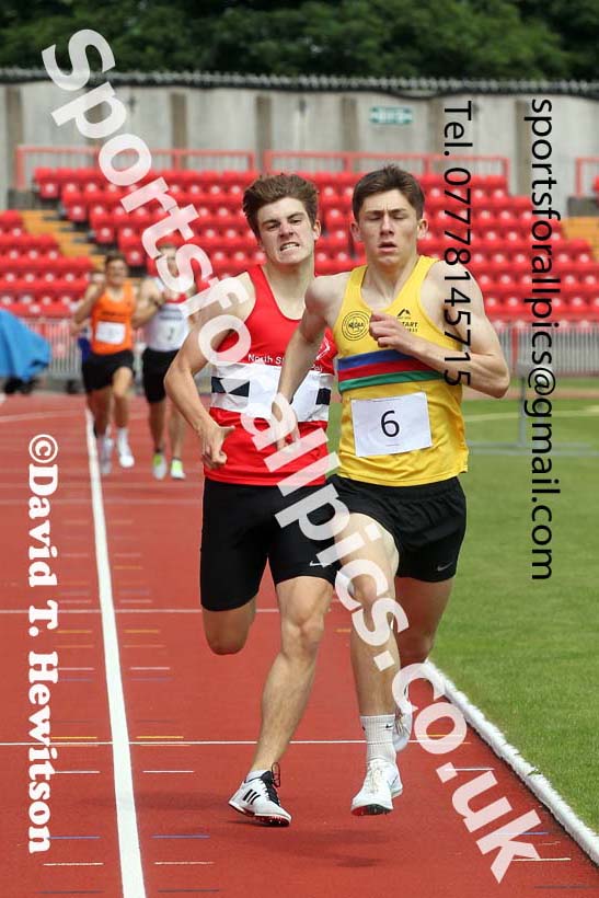 800 metres, 2021 Northumberland, Durham and Cleveland Schools. Photo: David T. Hewitson/Sports for All Pics